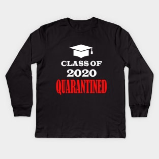 class of 2020 quarantine Kids Long Sleeve T-Shirt